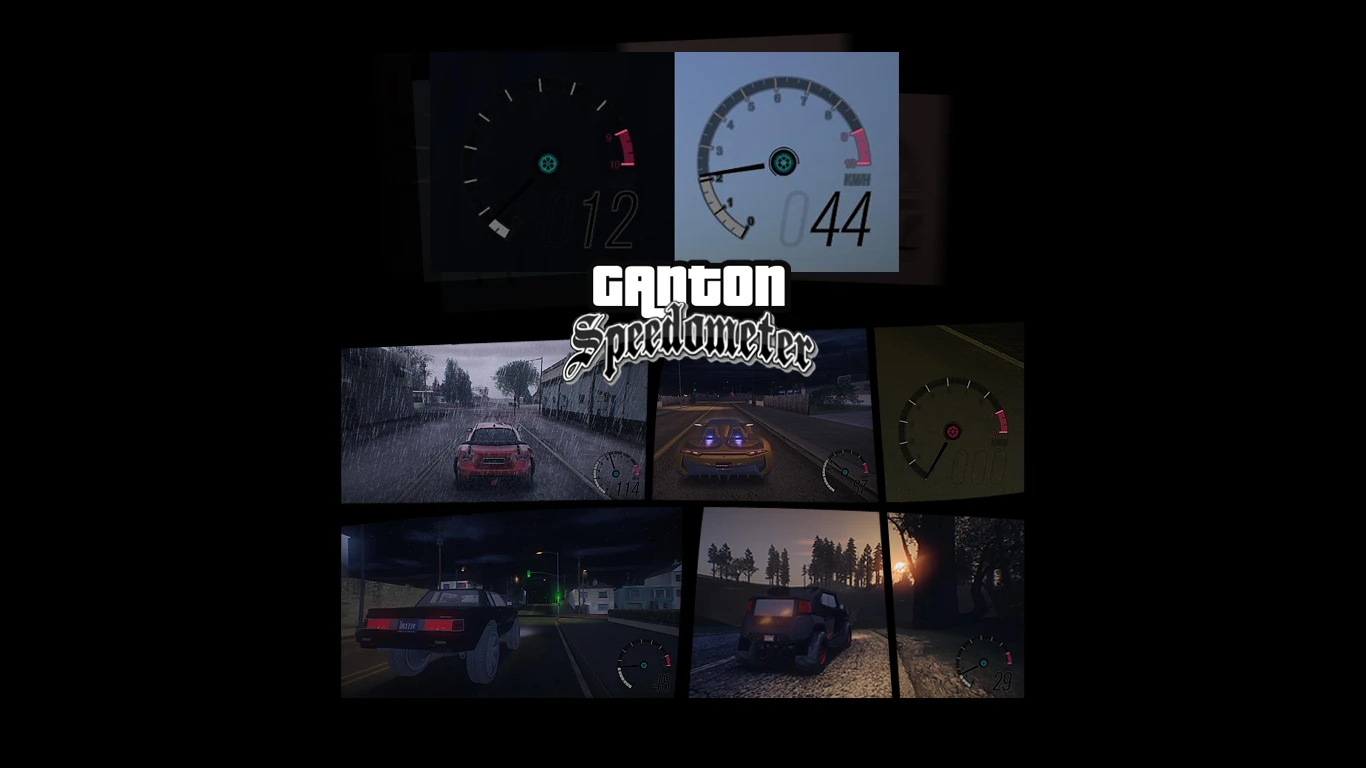 Ganton Speedometer 1 GTA SA